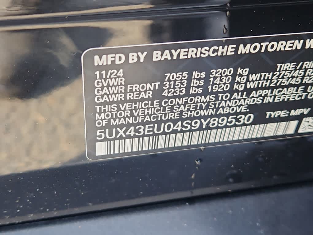 new 2025 BMW X5 PHEV car, priced at $75,275