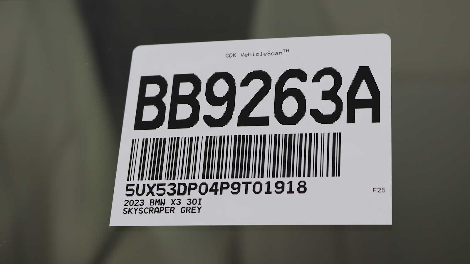 used 2023 BMW X3 car, priced at $32,598