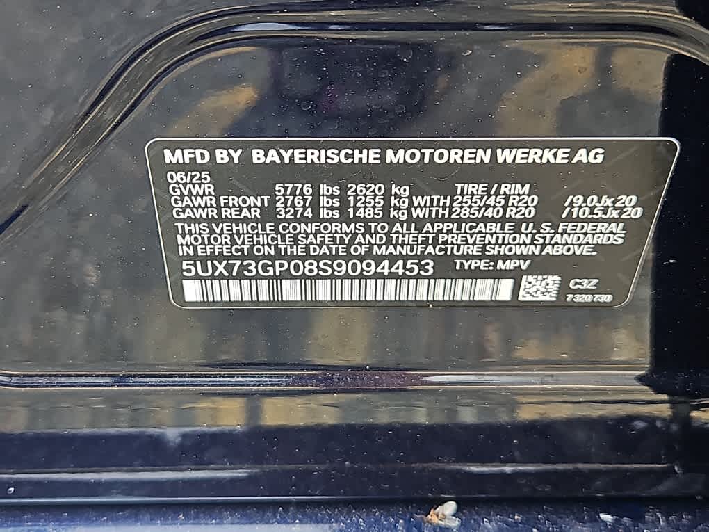 new 2025 BMW X3 car, priced at $73,525