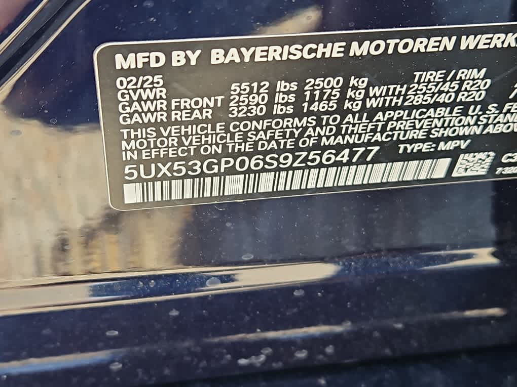 new 2025 BMW X3 car, priced at $62,300