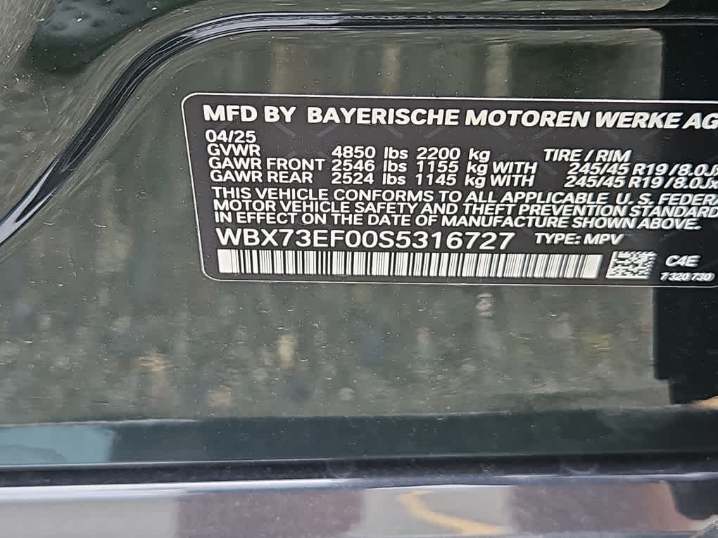 new 2025 BMW X1 car, priced at $47,425