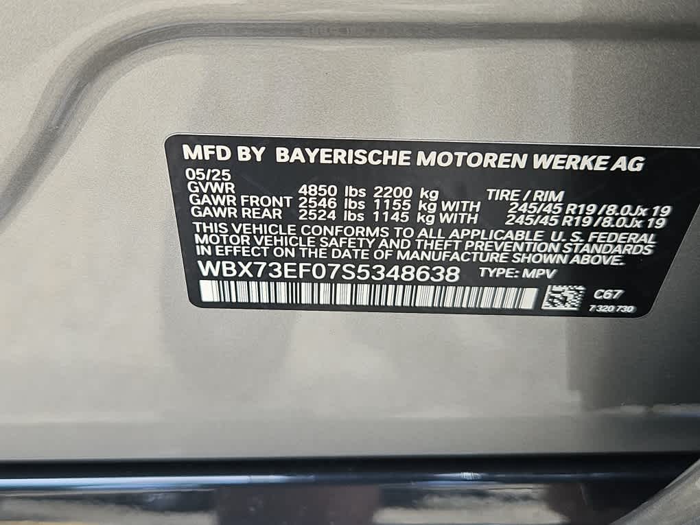 new 2025 BMW X1 car, priced at $47,015
