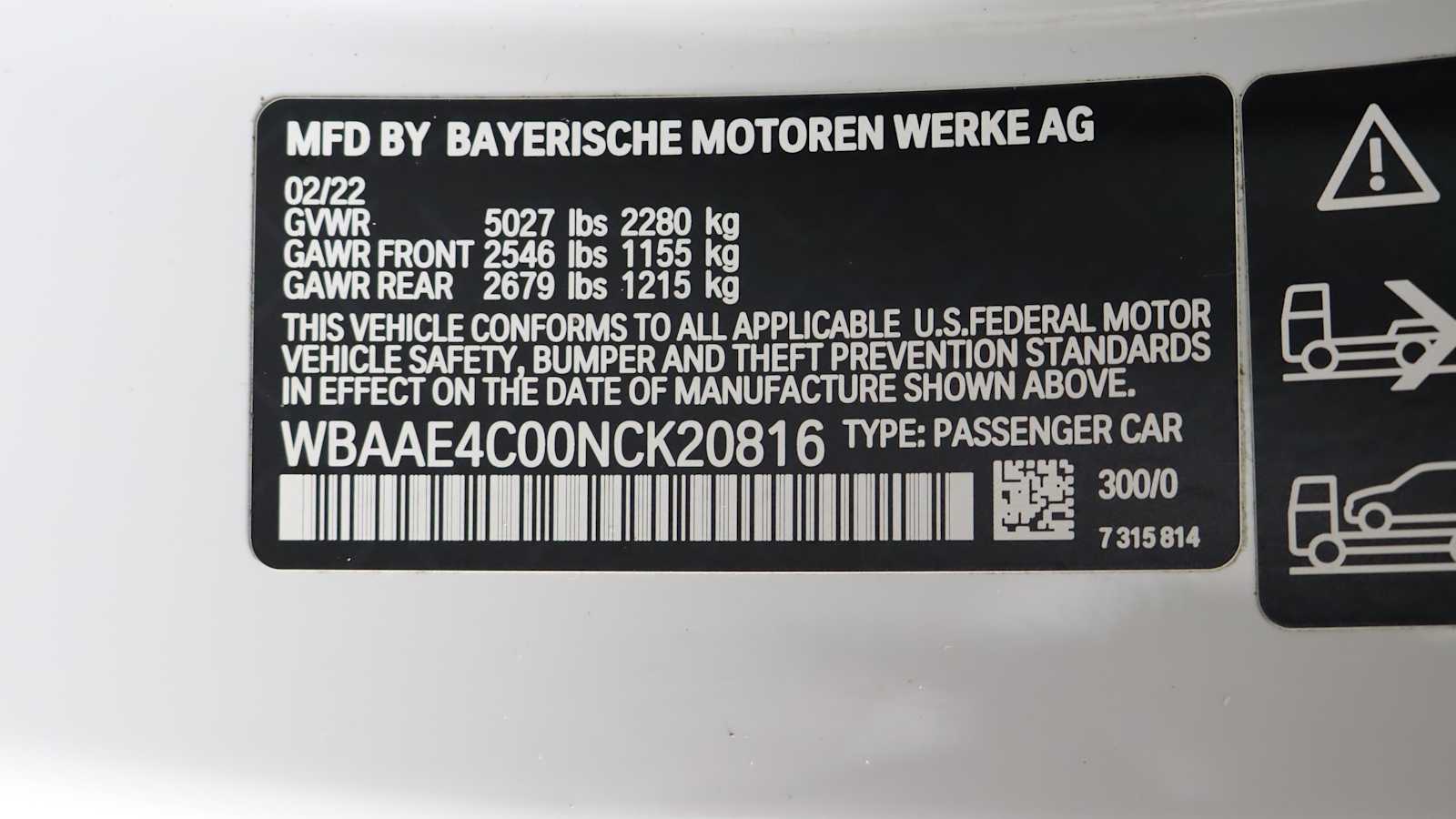 used 2022 BMW 840i car, priced at $56,898