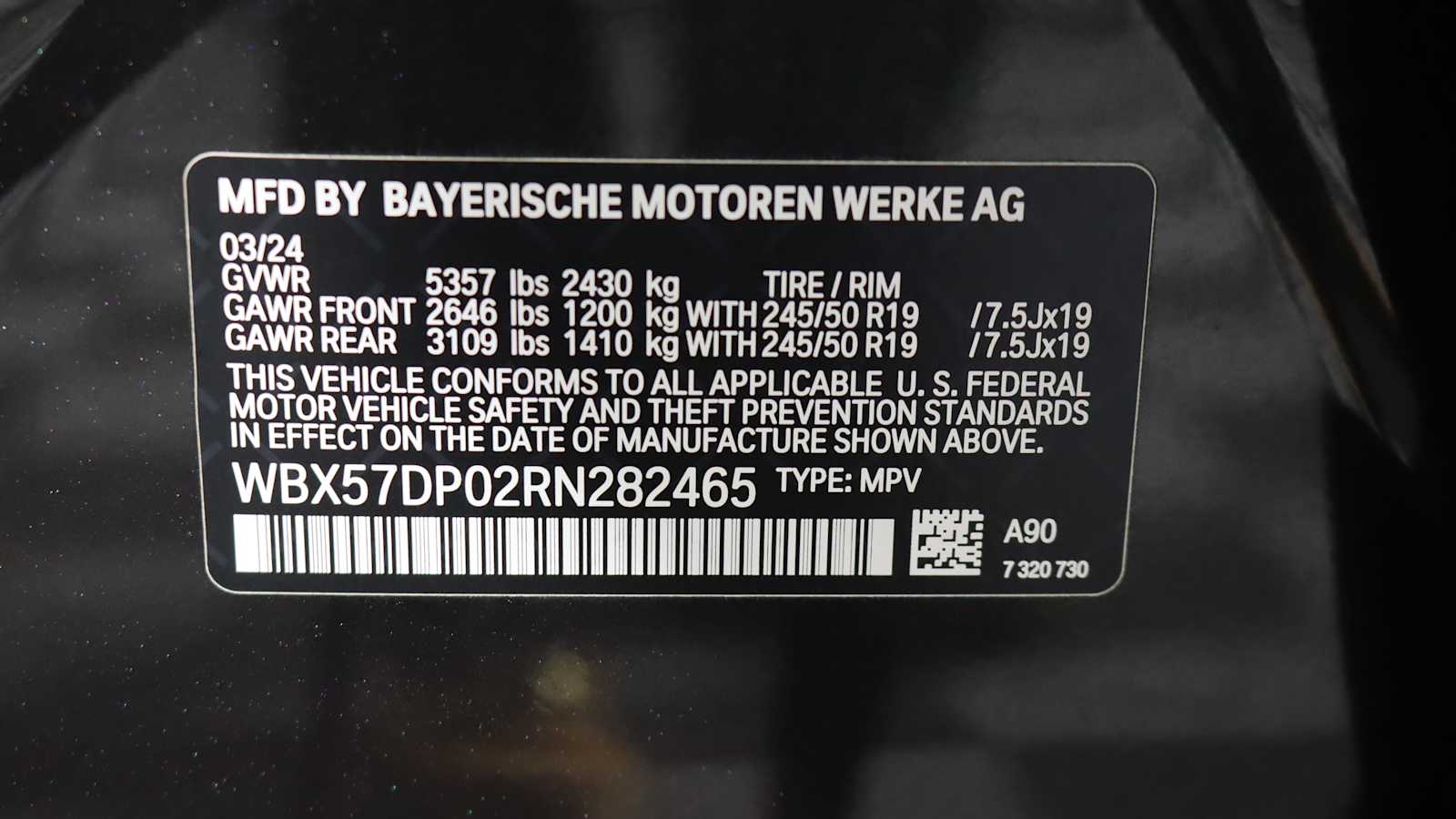 used 2024 BMW X3 car, priced at $50,998