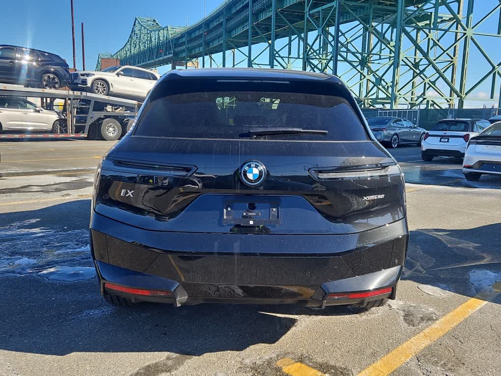 new 2025 BMW iX car, priced at $95,825