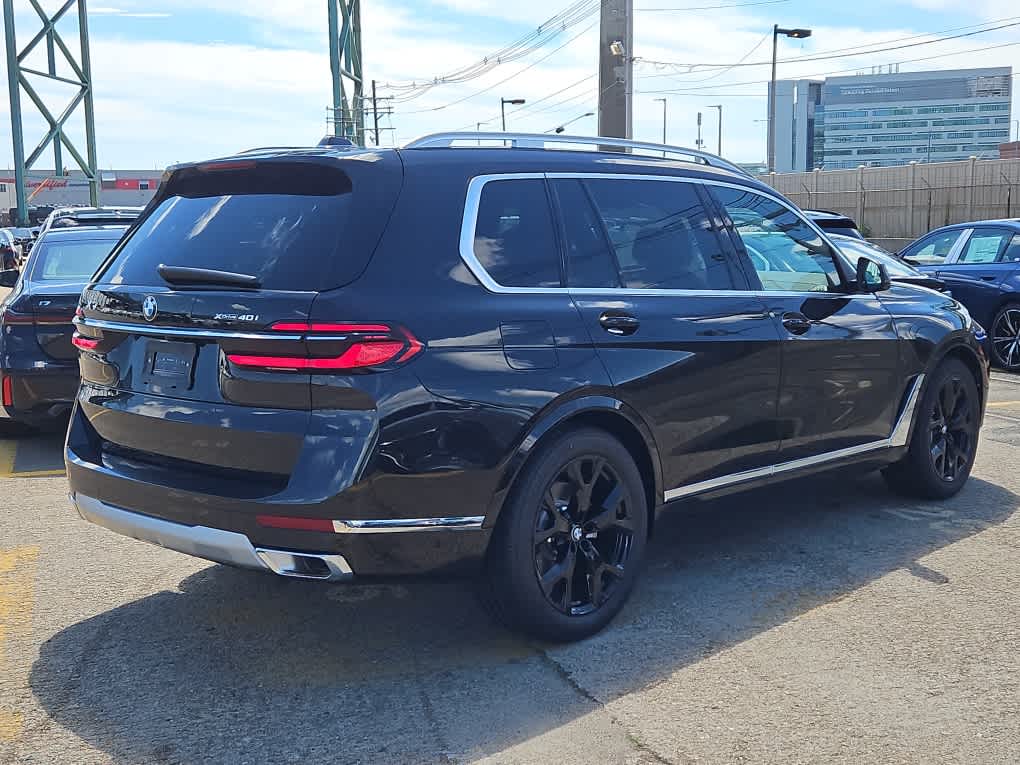 new 2025 BMW X7 car, priced at $92,525