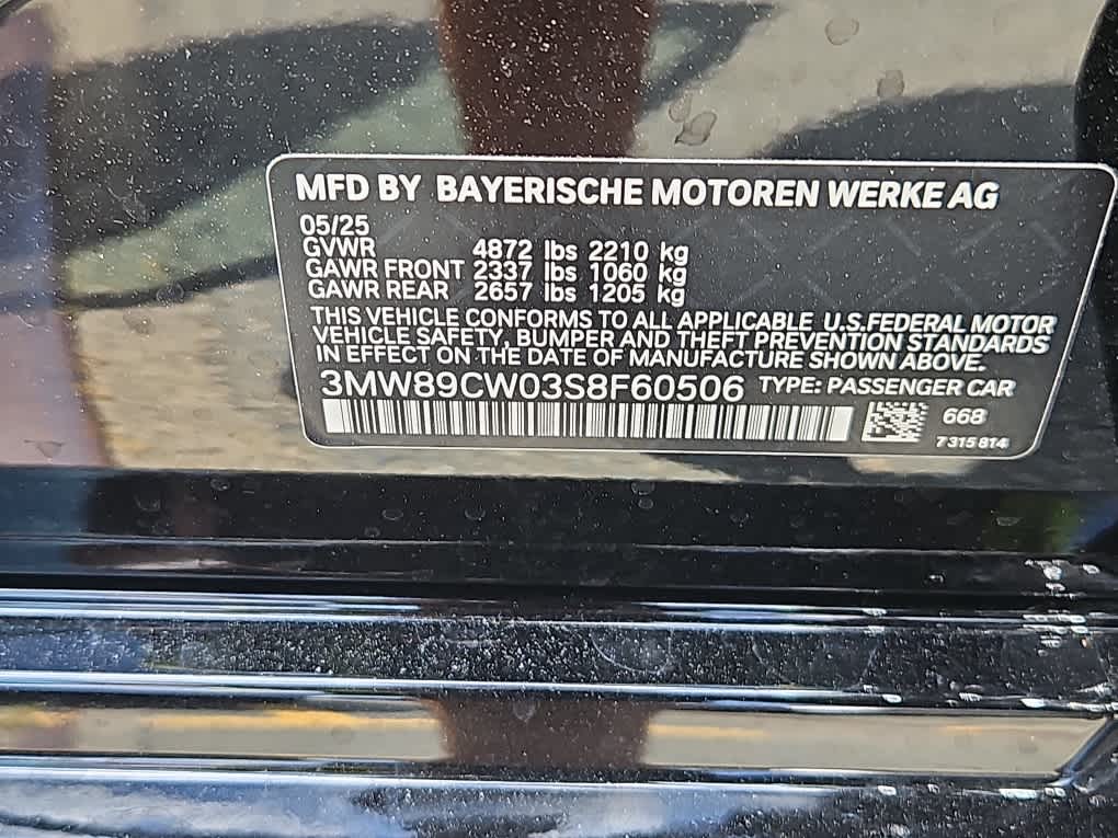 new 2025 BMW 3-Series car, priced at $52,475