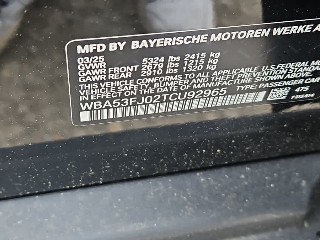 new 2026 BMW 5-Series car, priced at $69,675