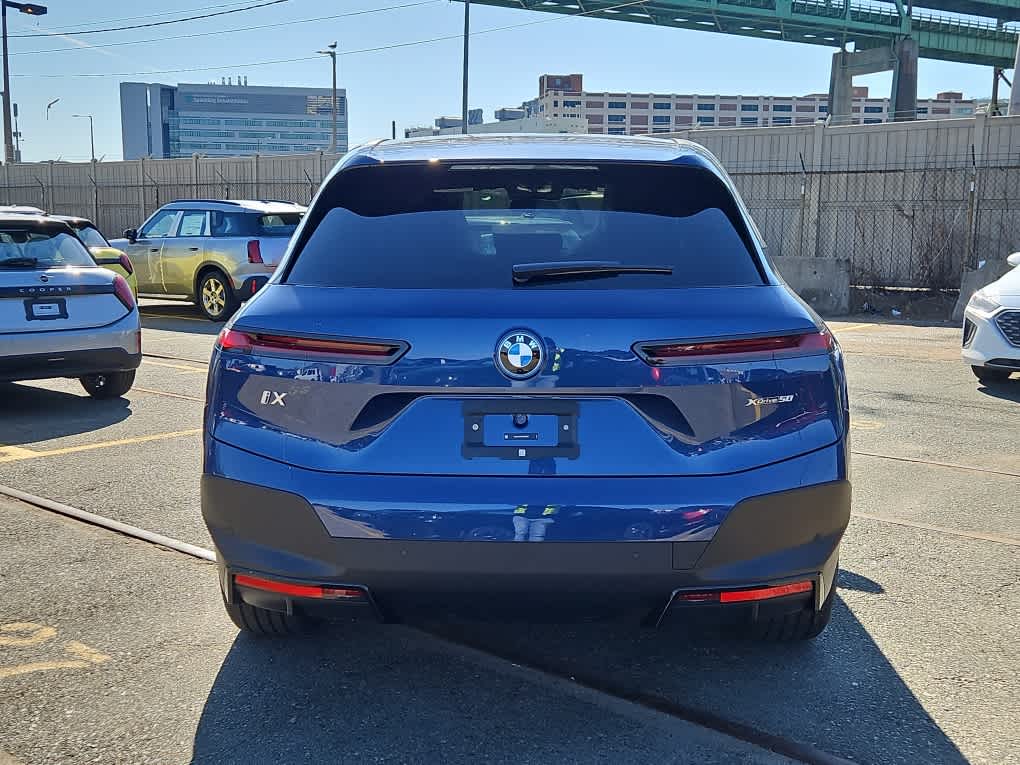 new 2025 BMW iX car, priced at $94,625