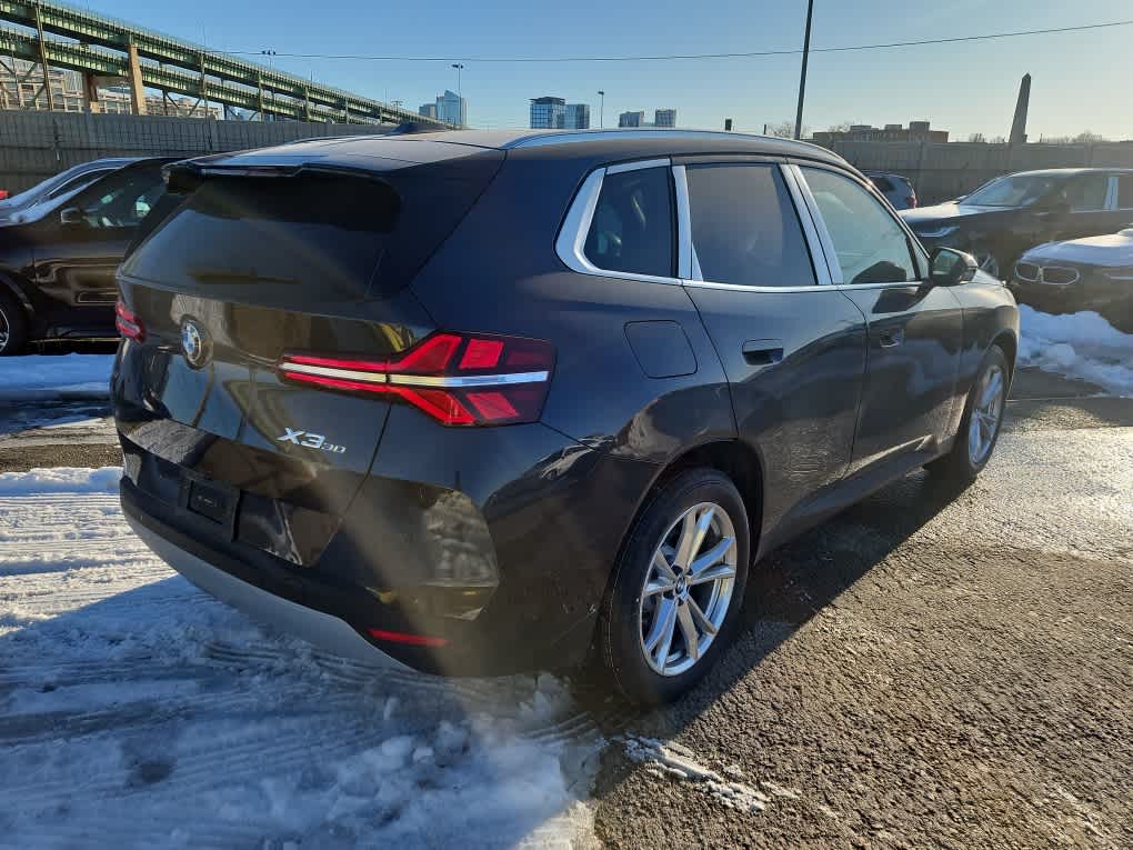 new 2025 BMW X3 car, priced at $59,775