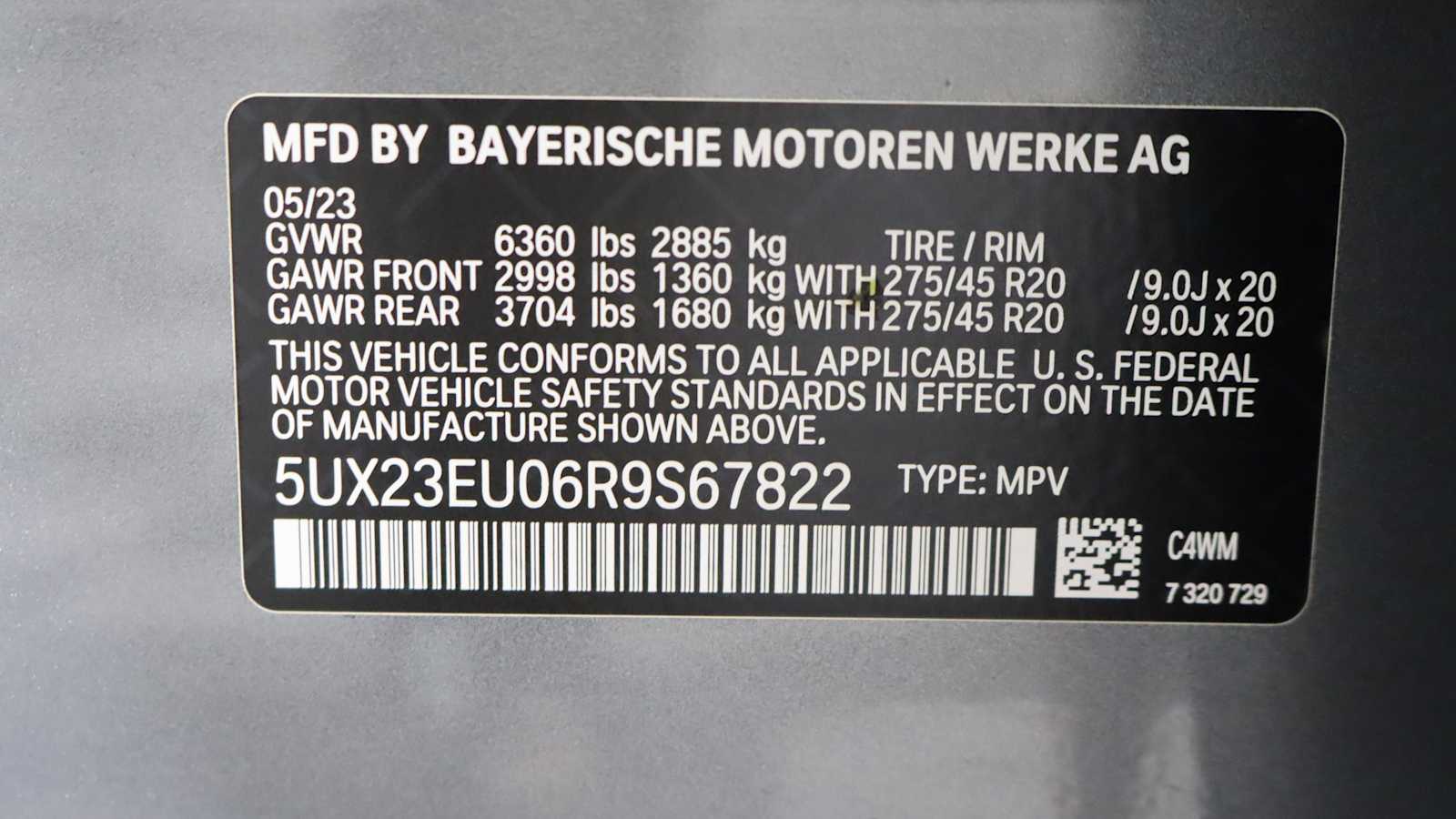 used 2024 BMW X5 car, priced at $65,798
