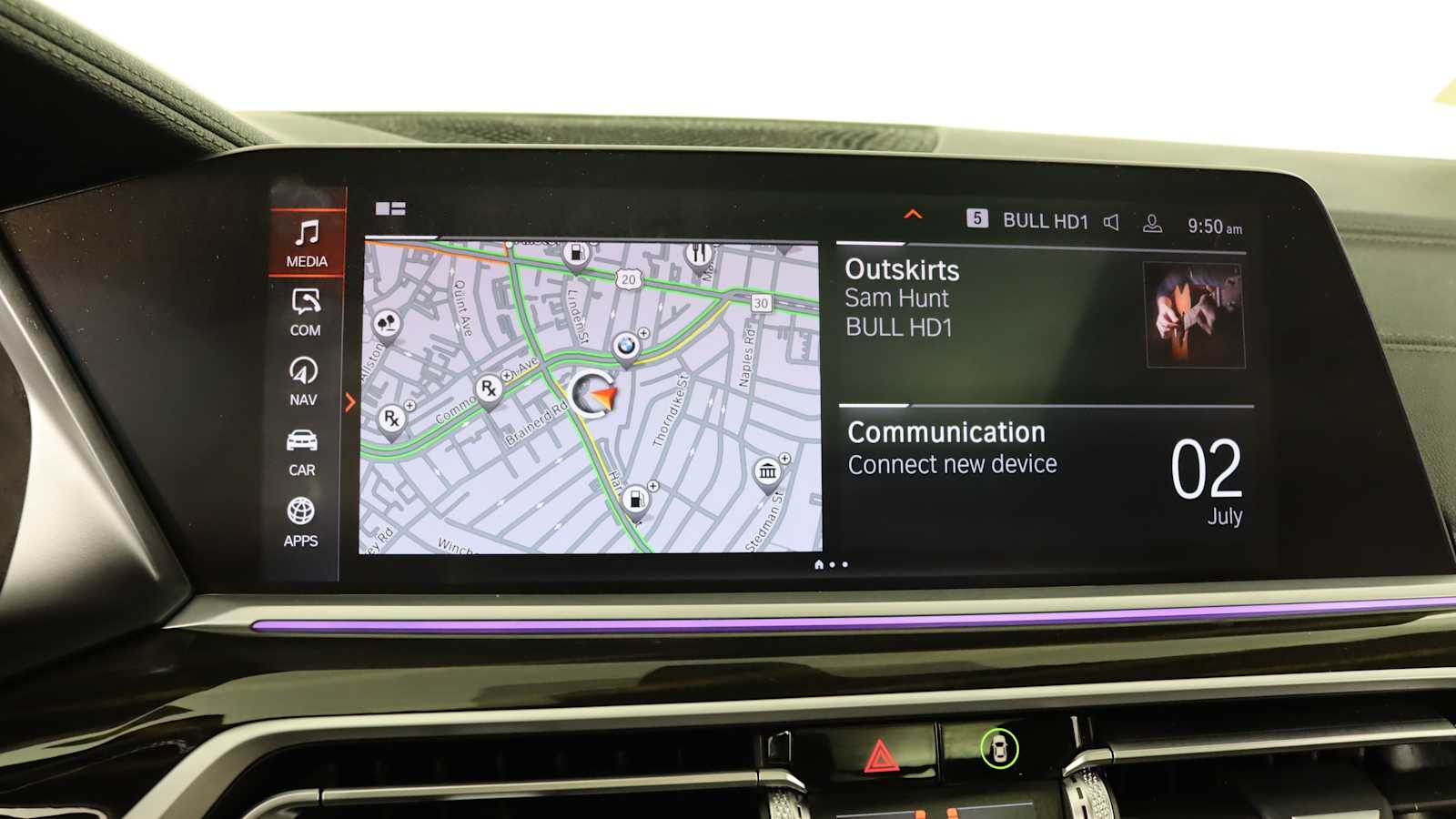used 2021 BMW X7 car, priced at $46,898