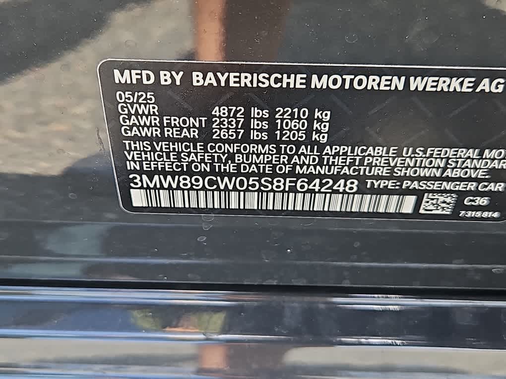new 2025 BMW 3-Series car, priced at $55,350