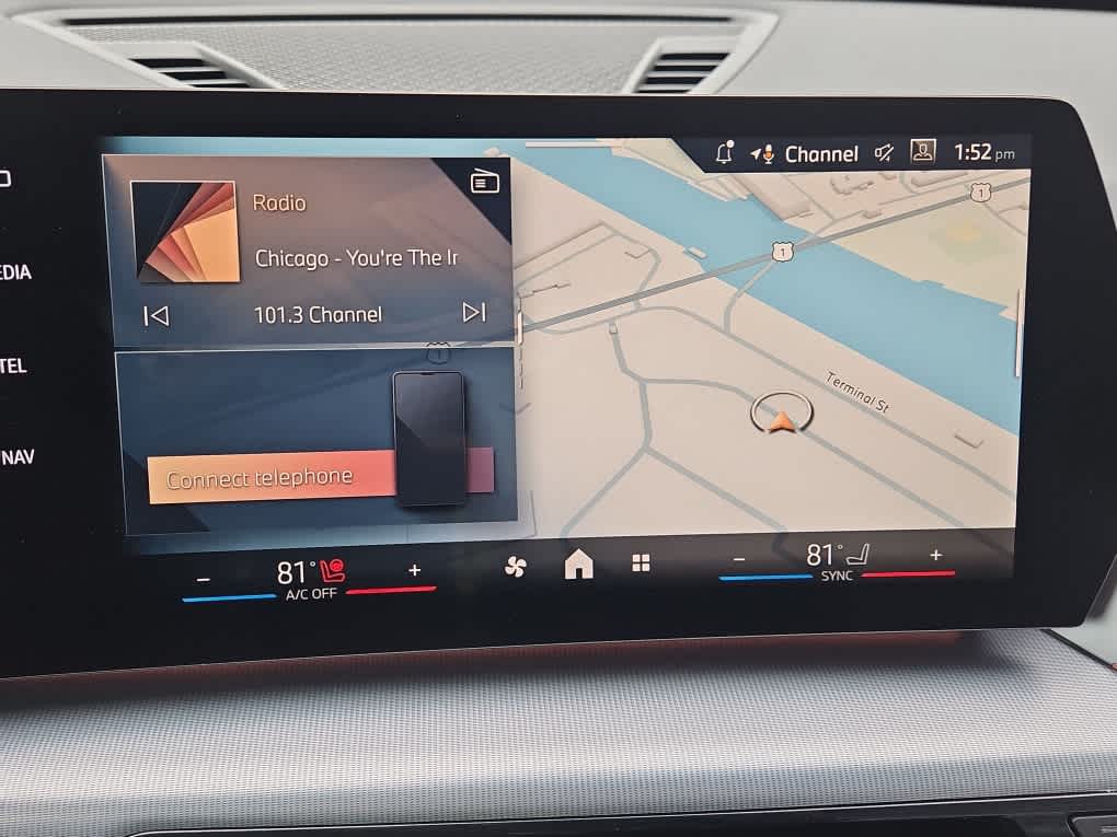 new 2025 BMW X1 car, priced at $47,325
