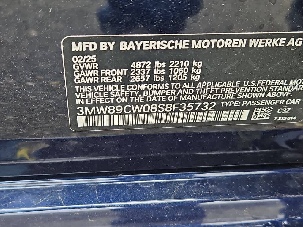 new 2025 BMW 3-Series car, priced at $57,100