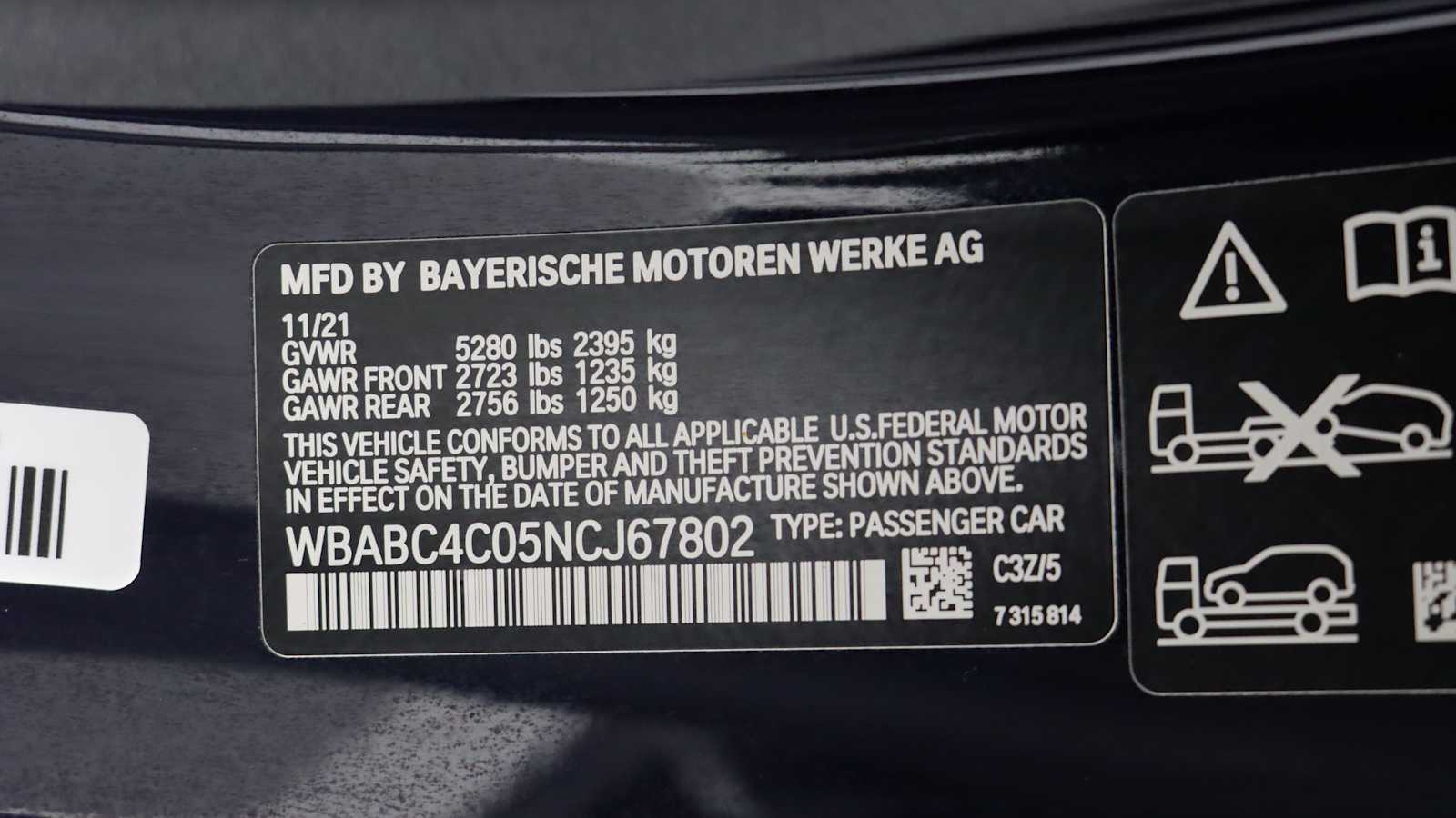 used 2022 BMW M850i car, priced at $69,698
