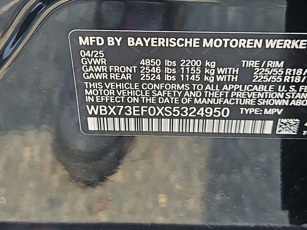 new 2025 BMW X1 car, priced at $49,125