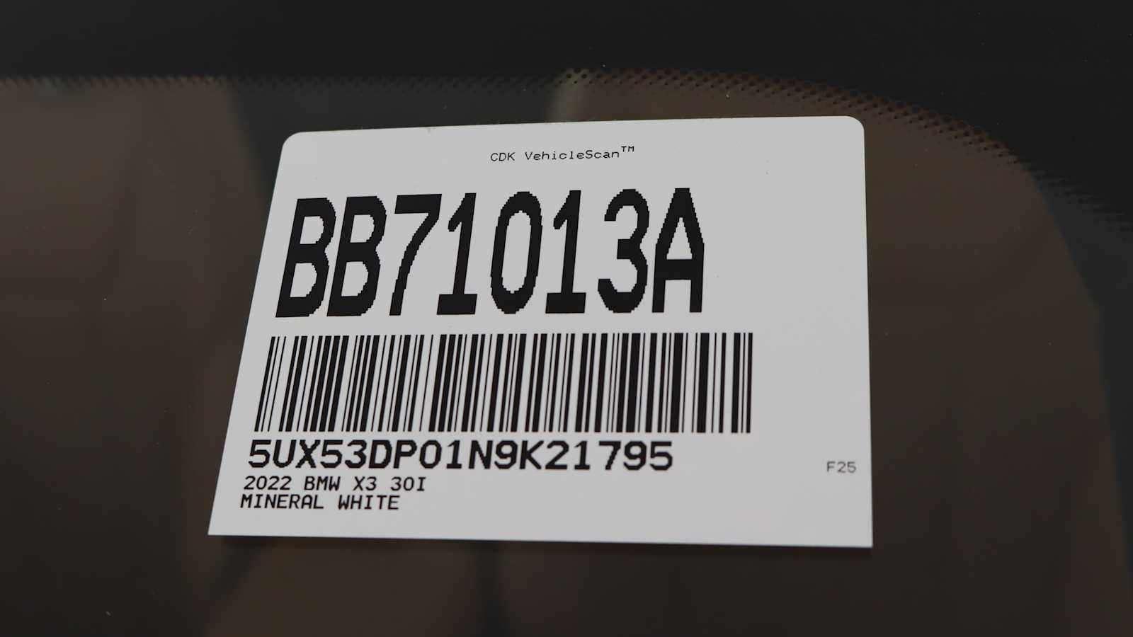 used 2022 BMW X3 car, priced at $35,898