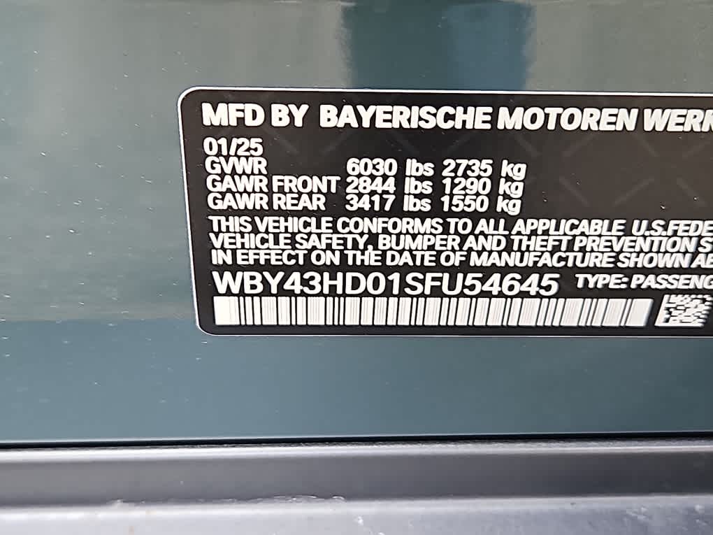 new 2025 BMW i4 car, priced at $67,325