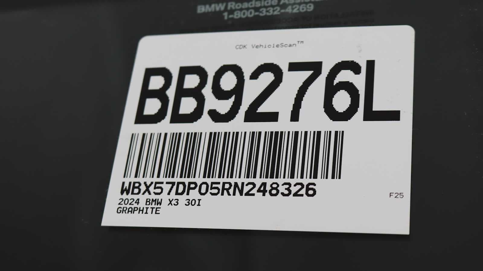 used 2024 BMW X3 car, priced at $47,698