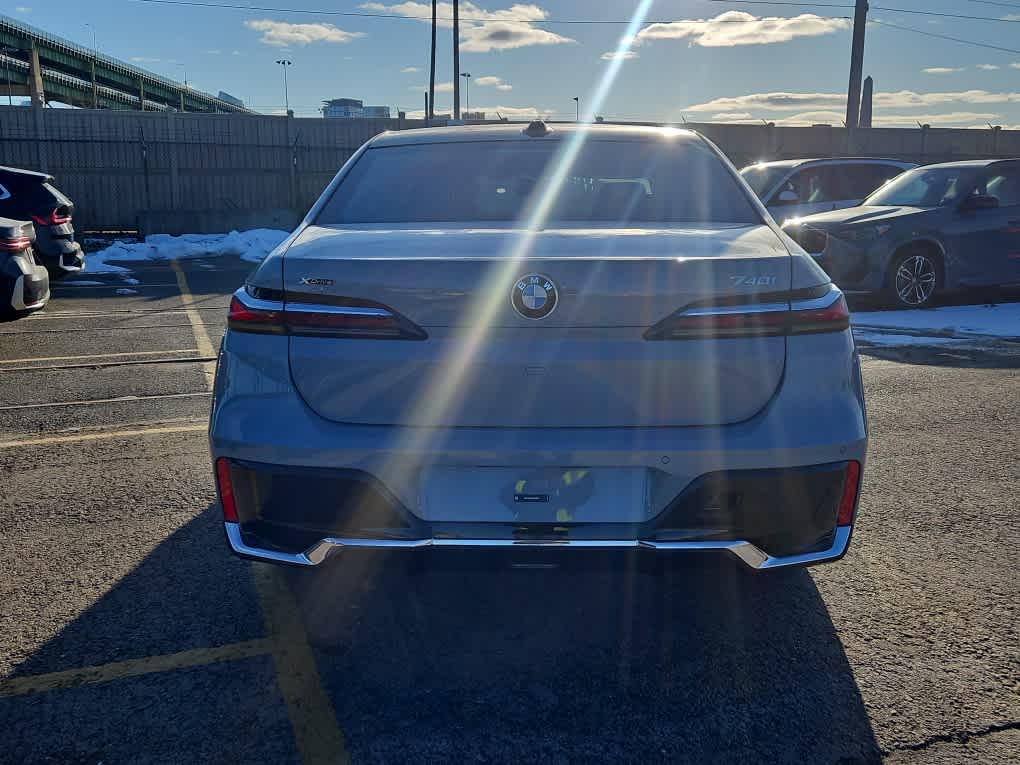 new 2025 BMW 740i car, priced at $104,480