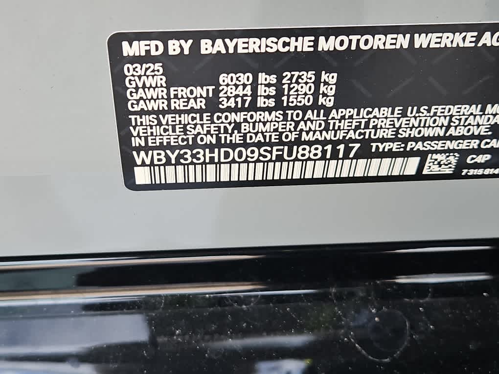new 2025 BMW i4 car, priced at $75,725