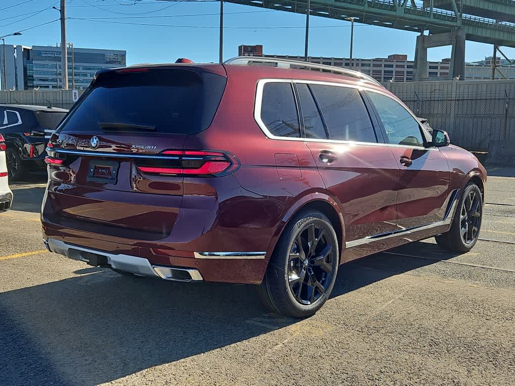 new 2025 BMW X7 car, priced at $92,175