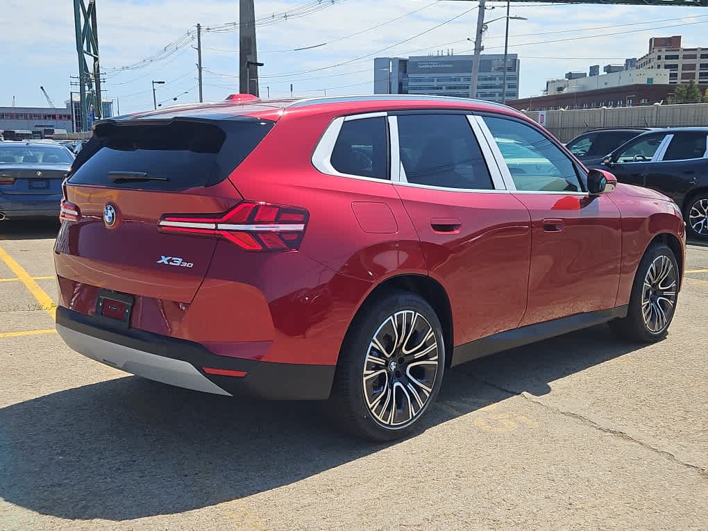 new 2025 BMW X3 car, priced at $57,075