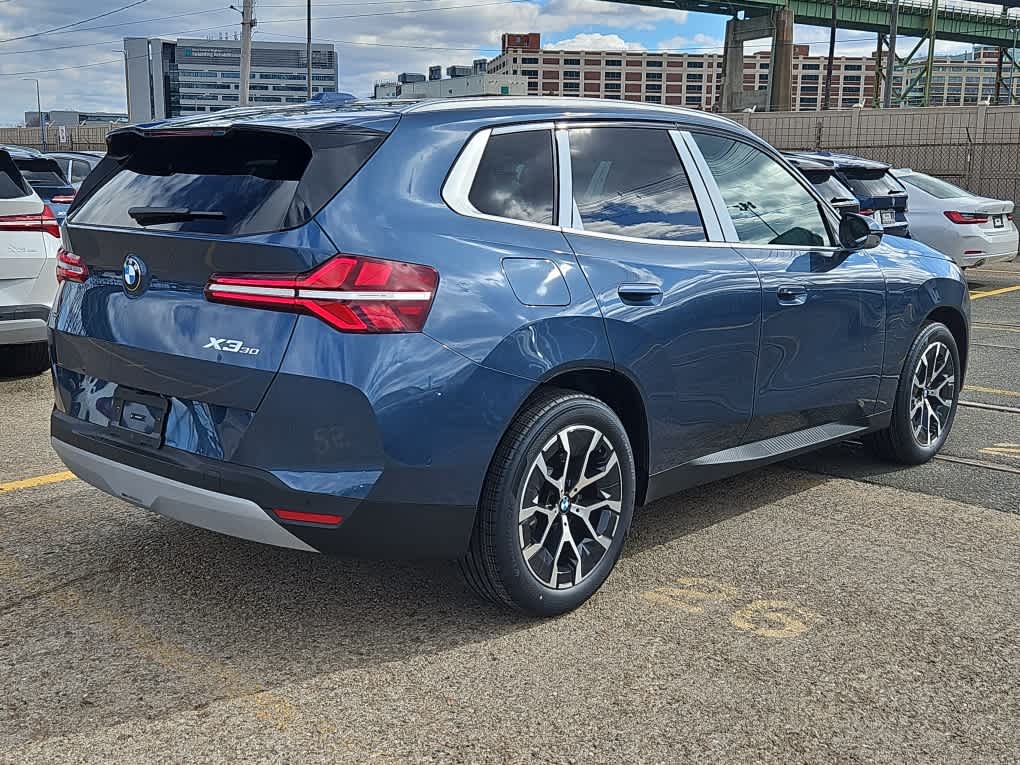 new 2025 BMW X3 car, priced at $55,375