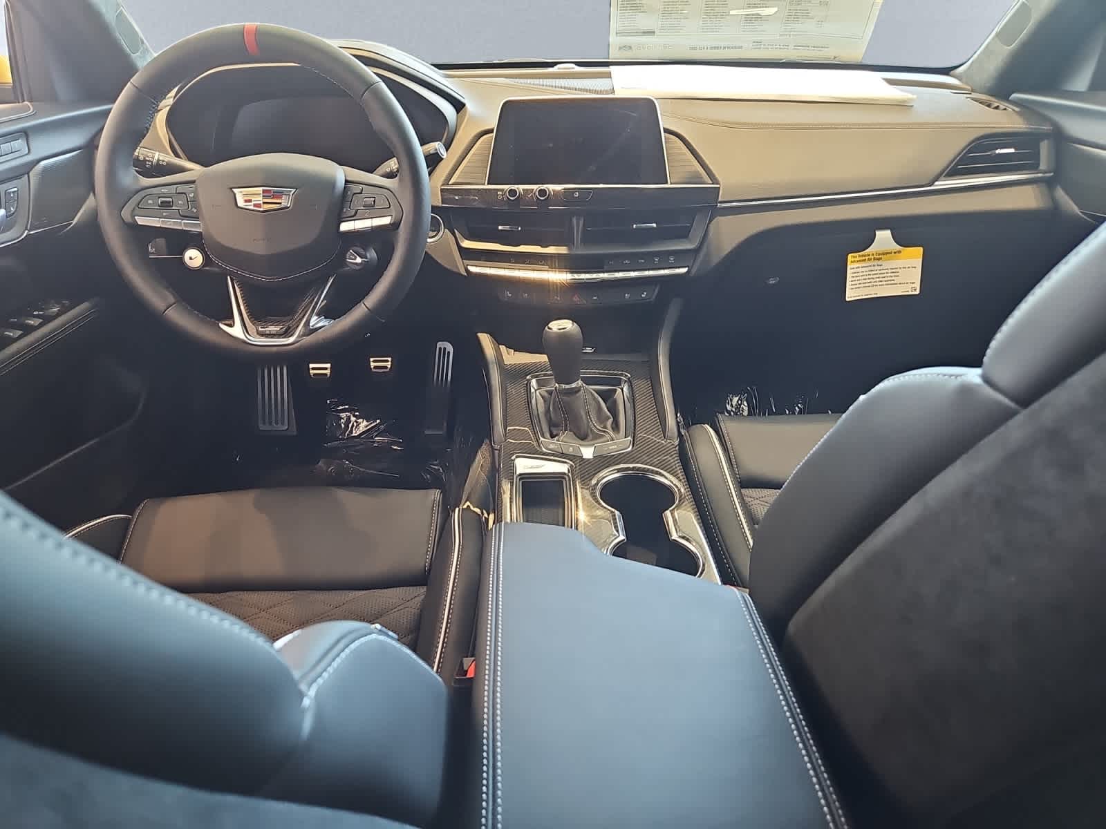 new 2025 Cadillac CT4-V car, priced at $70,865