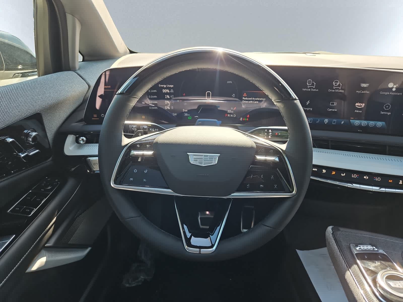 new 2025 Cadillac OPTIQ car, priced at $55,615