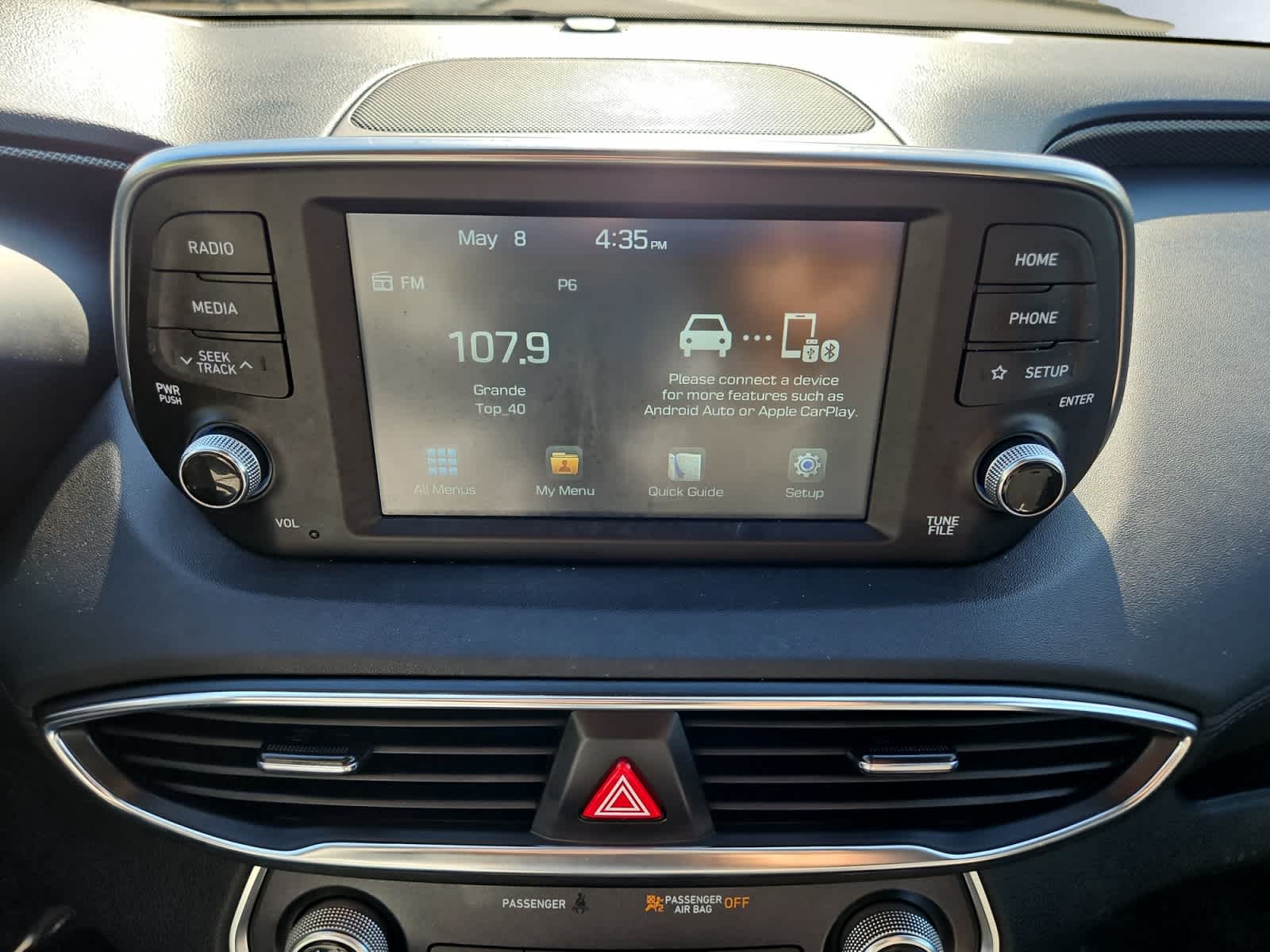 used 2020 Hyundai Santa Fe car, priced at $17,998