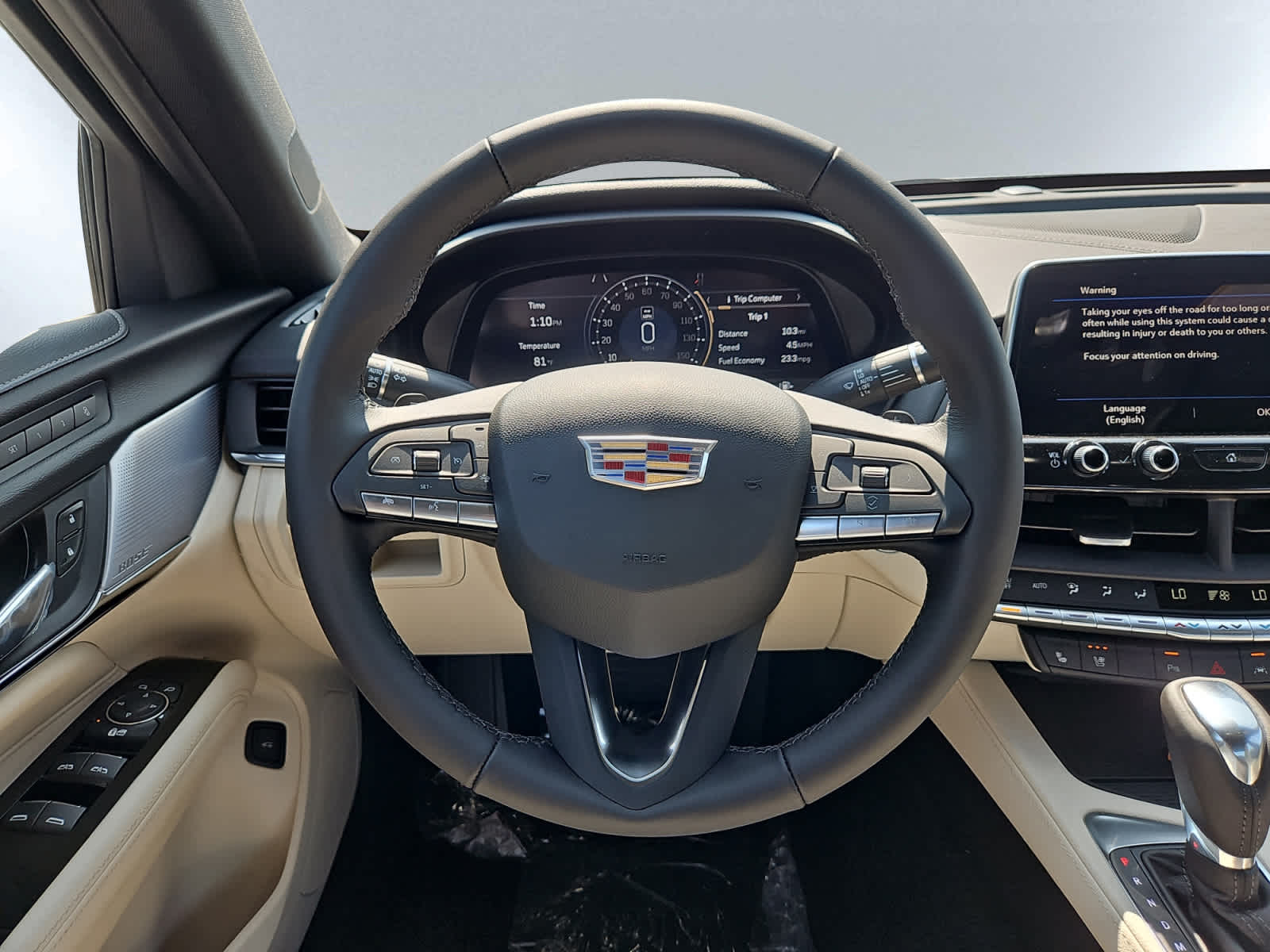 new 2025 Cadillac CT4 car, priced at $49,765