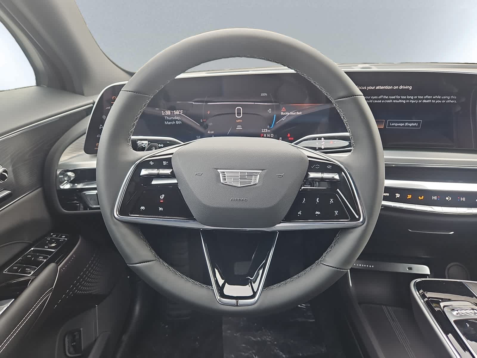 new 2025 Cadillac LYRIQ car, priced at $64,615
