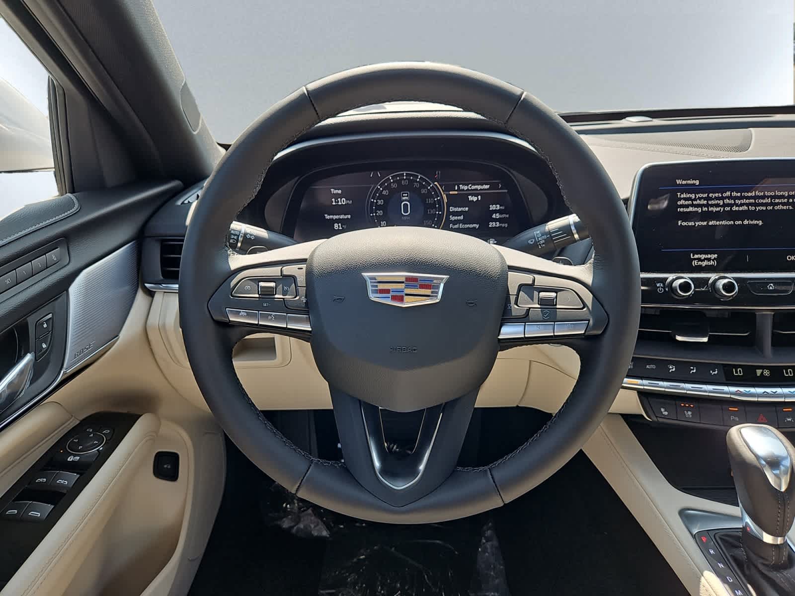 new 2025 Cadillac CT4 car, priced at $49,765