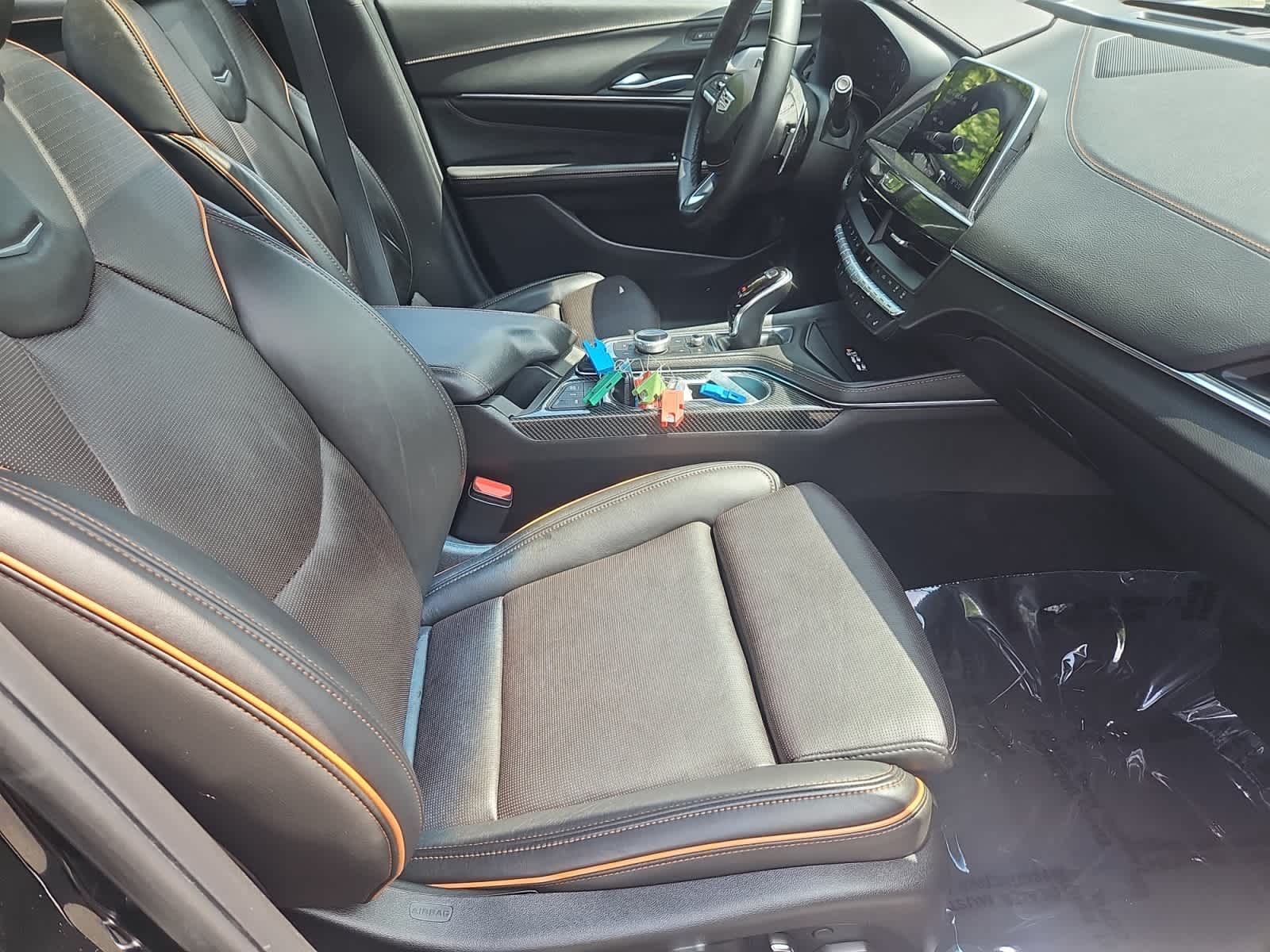 used 2022 Cadillac CT4-V car, priced at $41,998