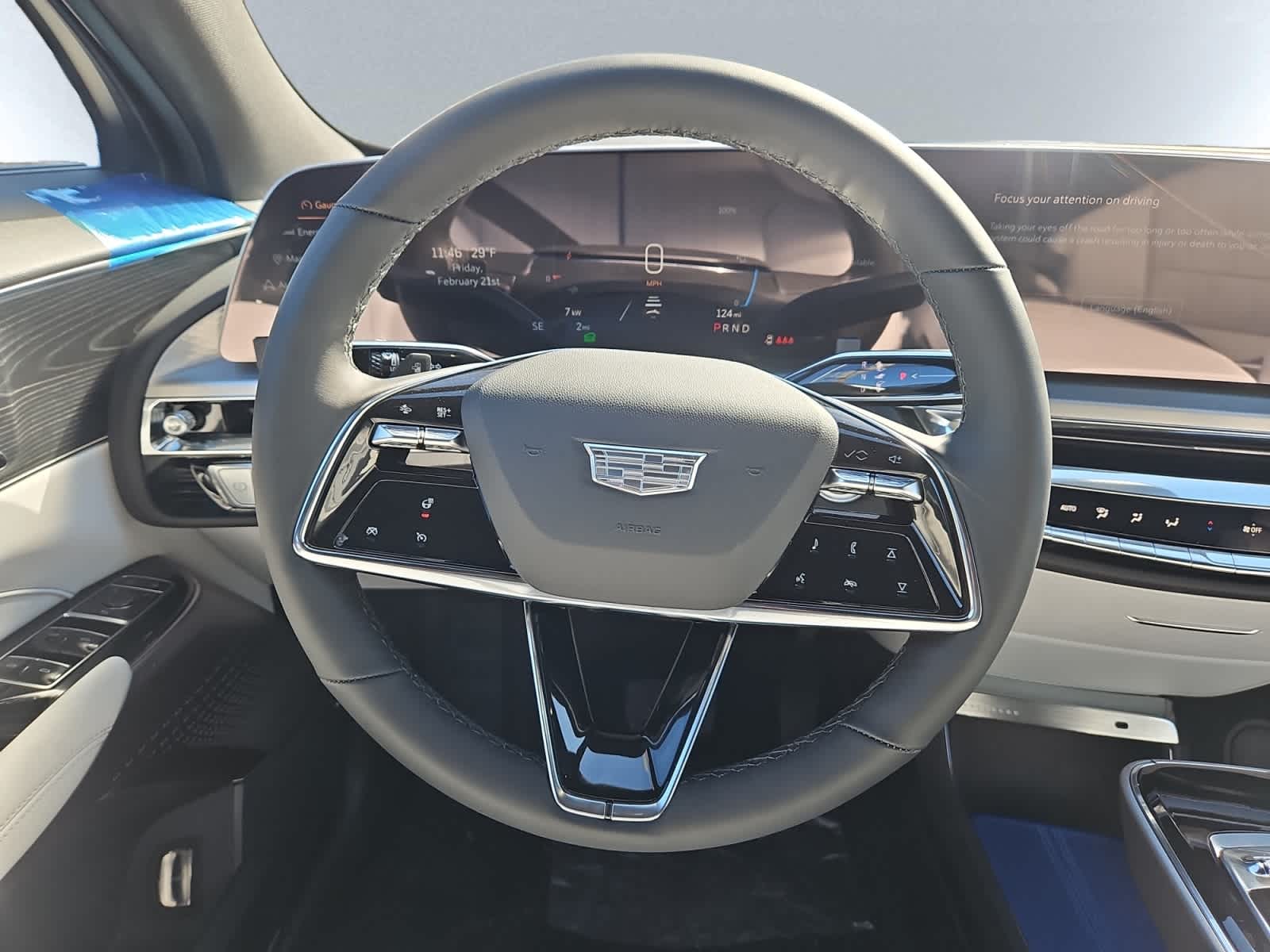 new 2025 Cadillac LYRIQ car, priced at $64,115