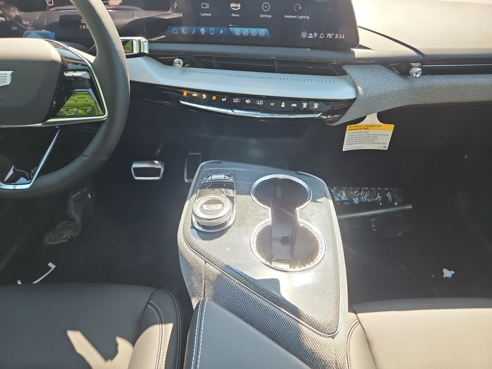 new 2025 Cadillac OPTIQ car, priced at $55,615