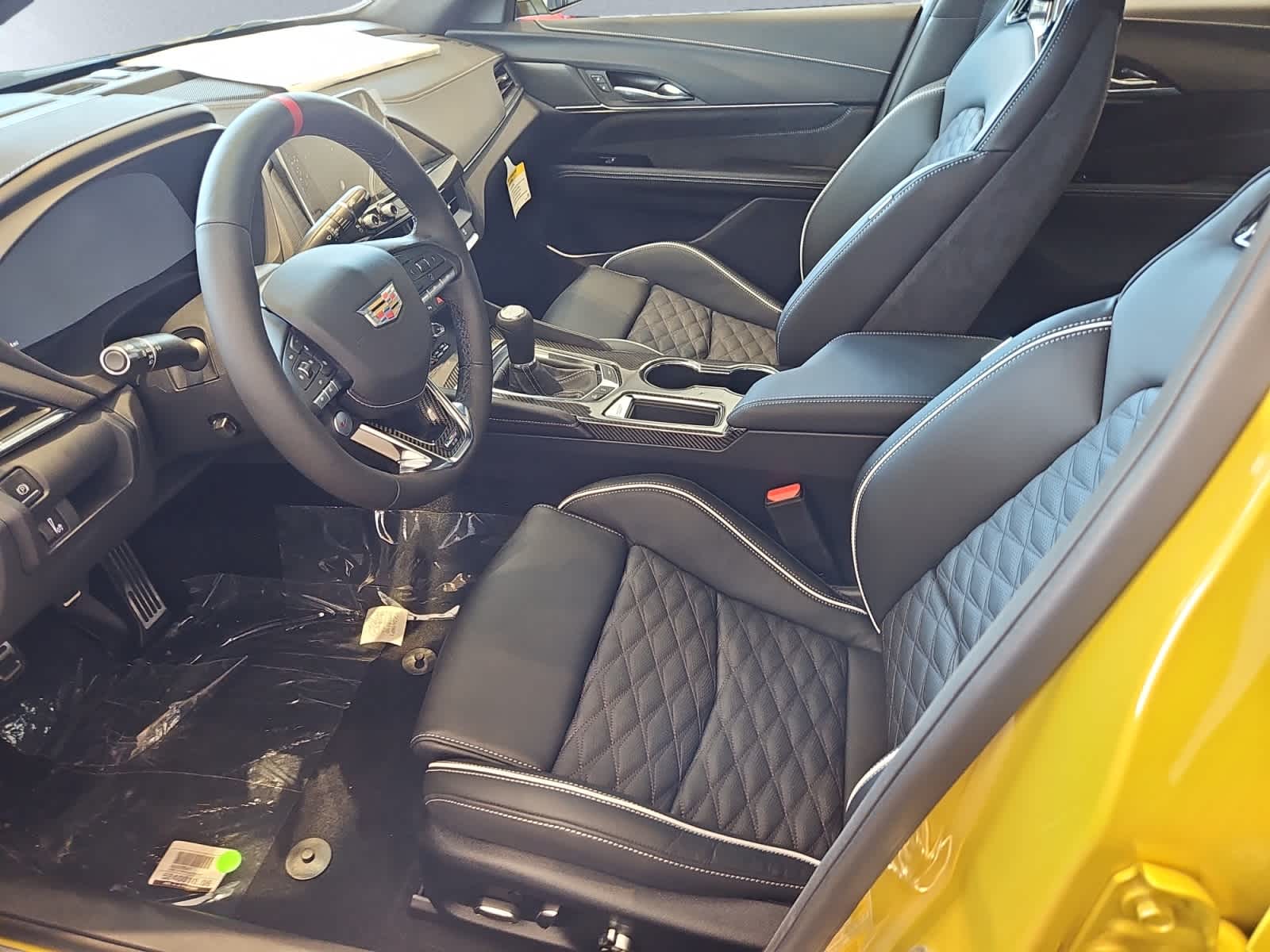 new 2025 Cadillac CT4-V car, priced at $70,865