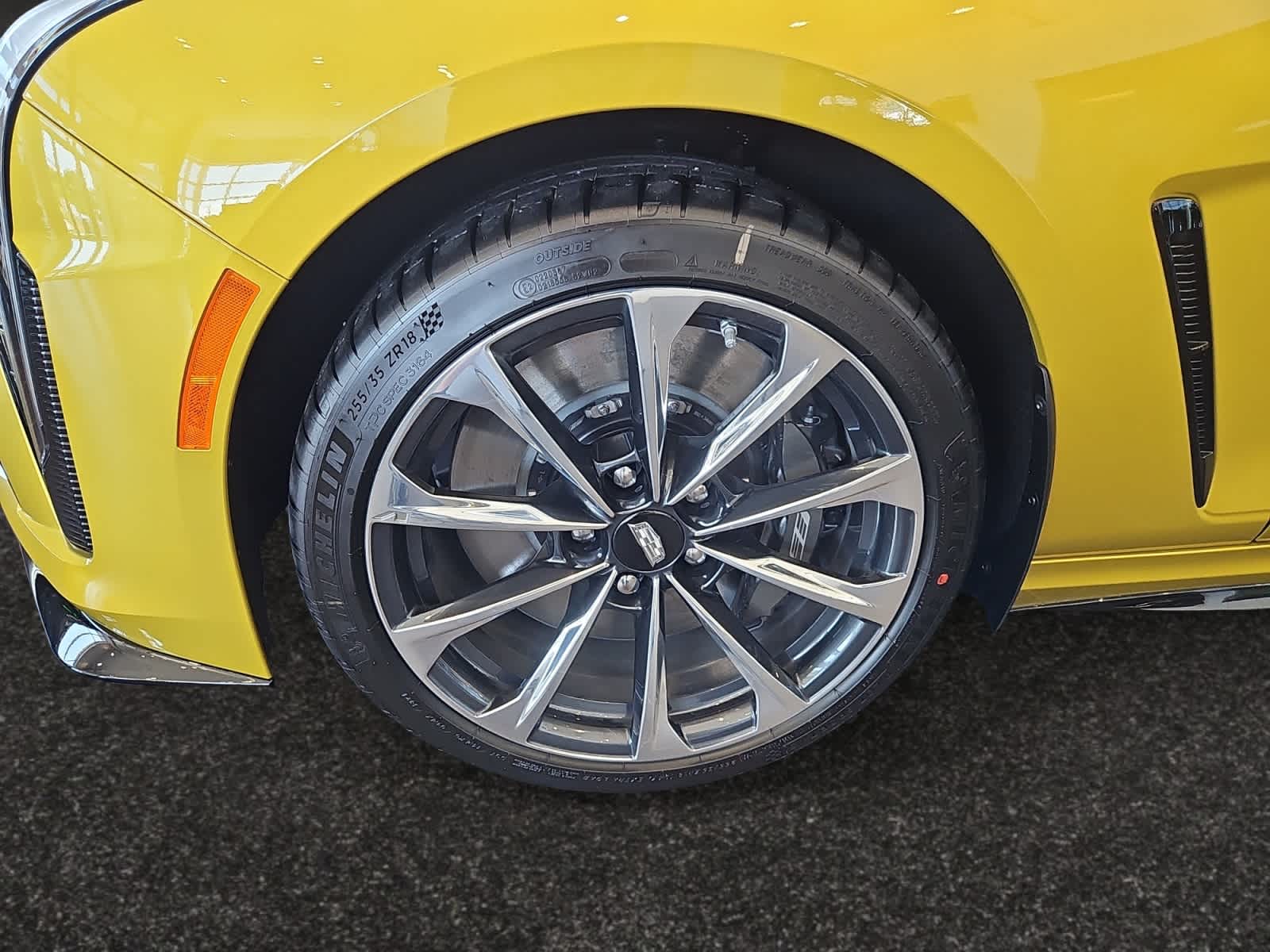 new 2025 Cadillac CT4-V car, priced at $70,865