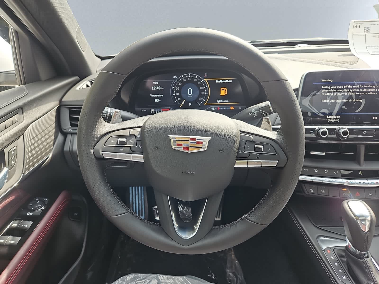 new 2025 Cadillac CT4 car, priced at $49,840