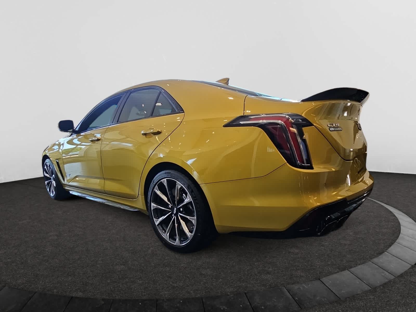 new 2025 Cadillac CT4-V car, priced at $70,865