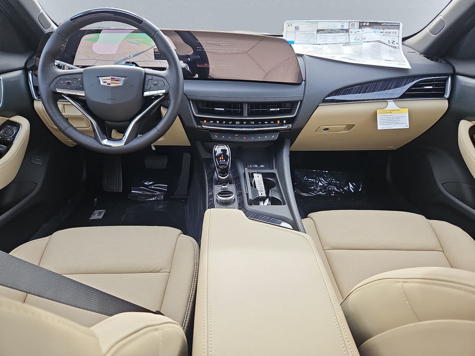 new 2025 Cadillac CT5 car, priced at $64,255