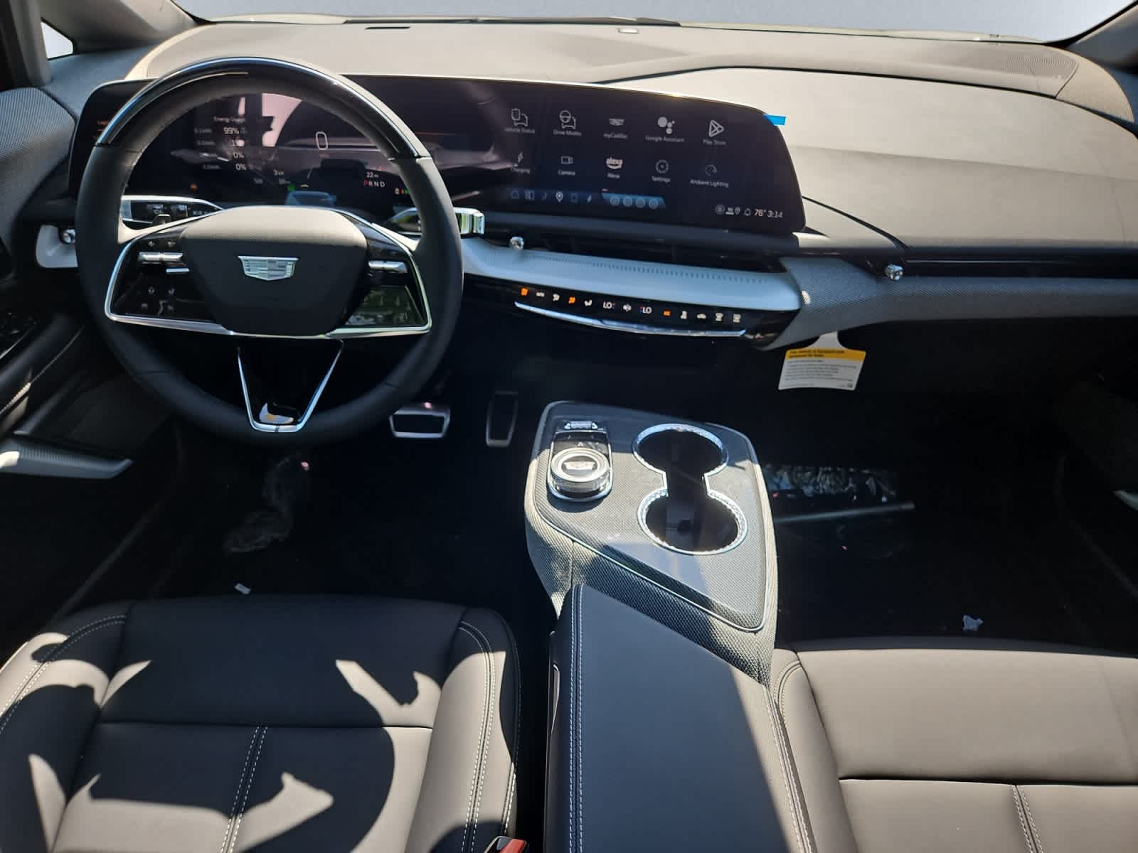 new 2025 Cadillac OPTIQ car, priced at $55,615
