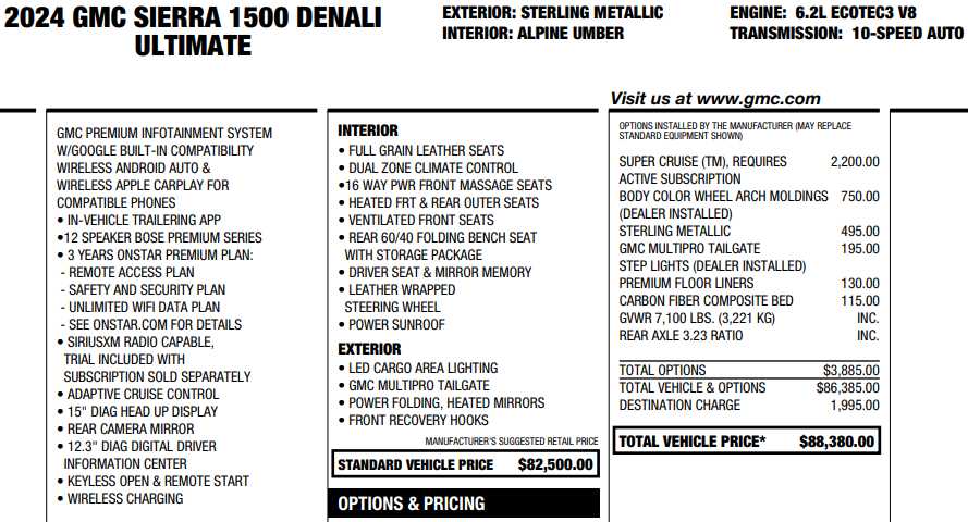 used 2024 GMC Sierra 1500 car