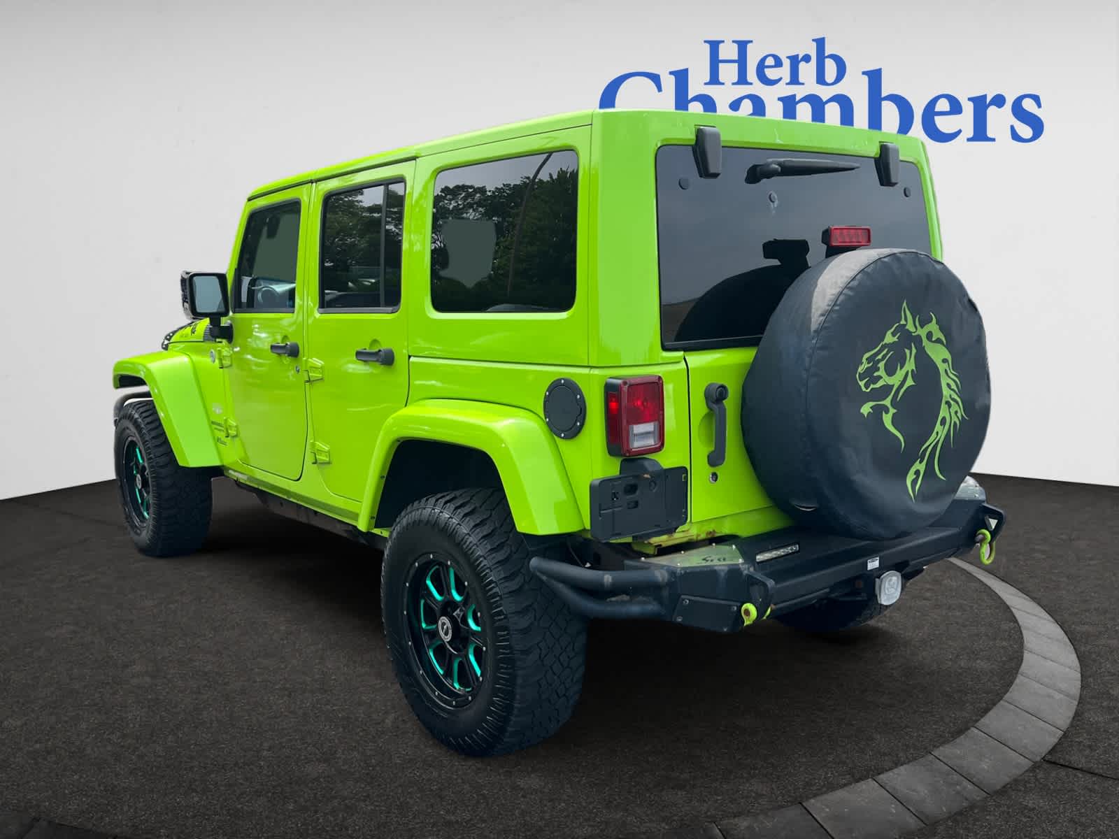 used 2013 Jeep Wrangler Unlimited car, priced at $15,788