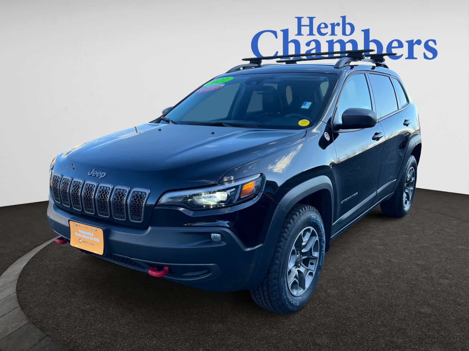 used 2021 Jeep Cherokee car, priced at $23,998