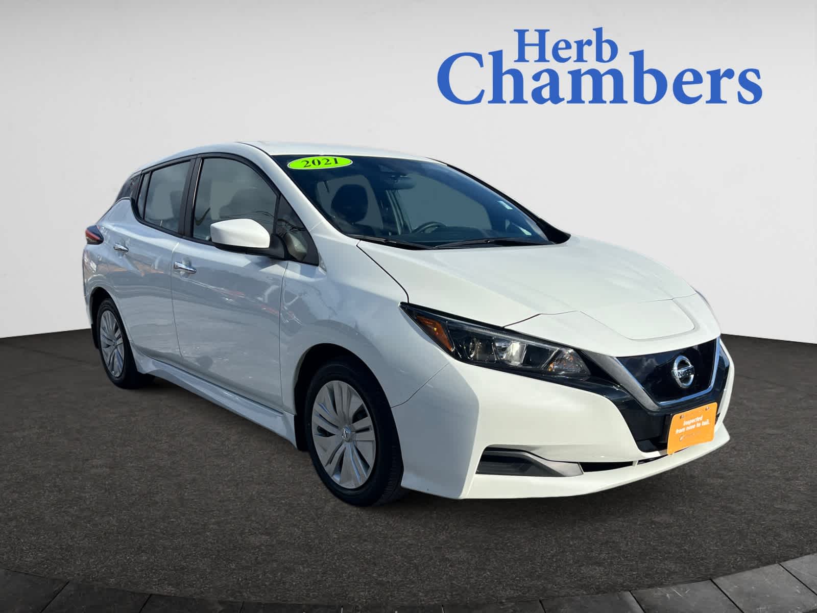 used 2021 Nissan Leaf car, priced at $13,998