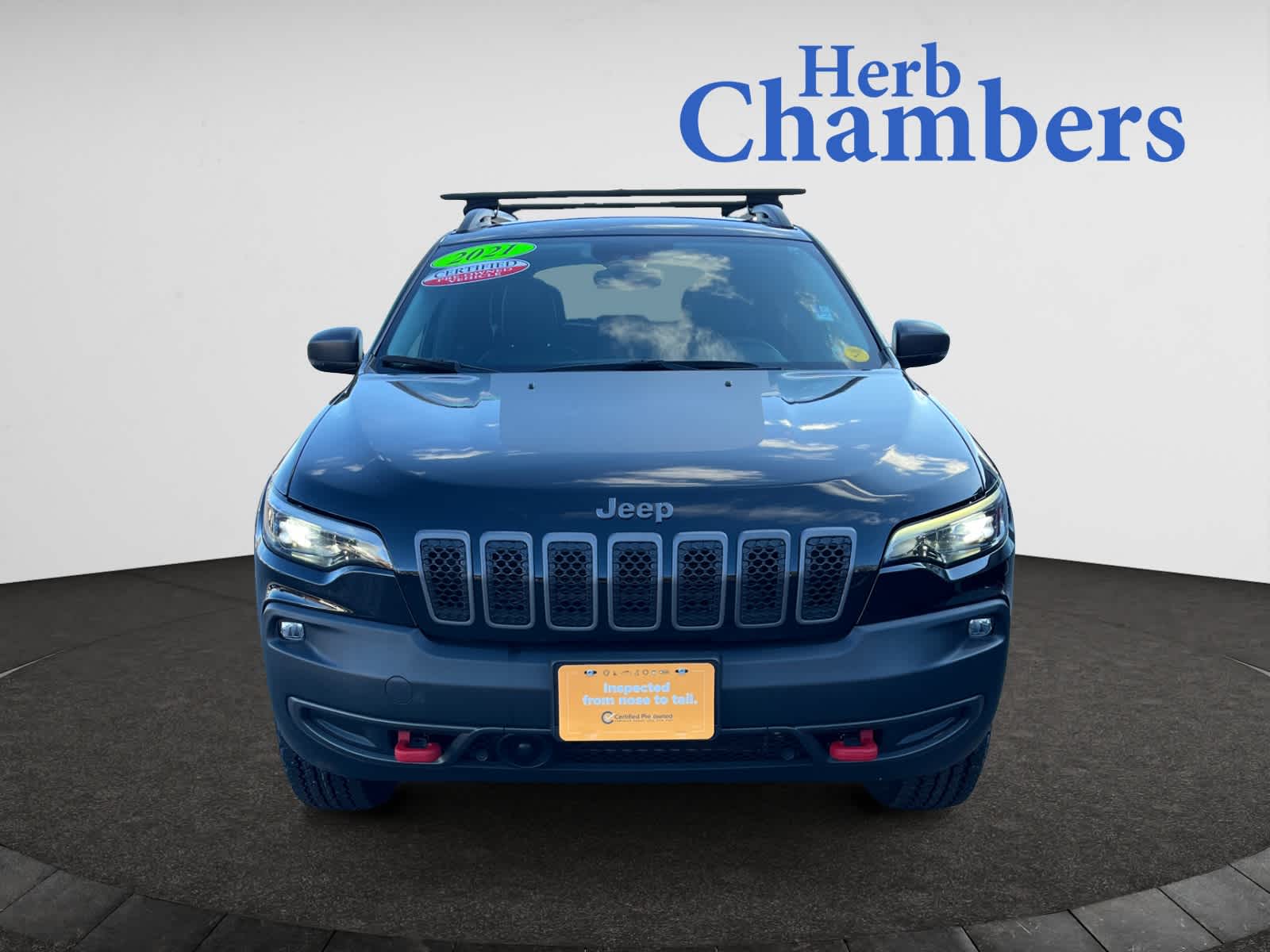 used 2021 Jeep Cherokee car, priced at $24,898