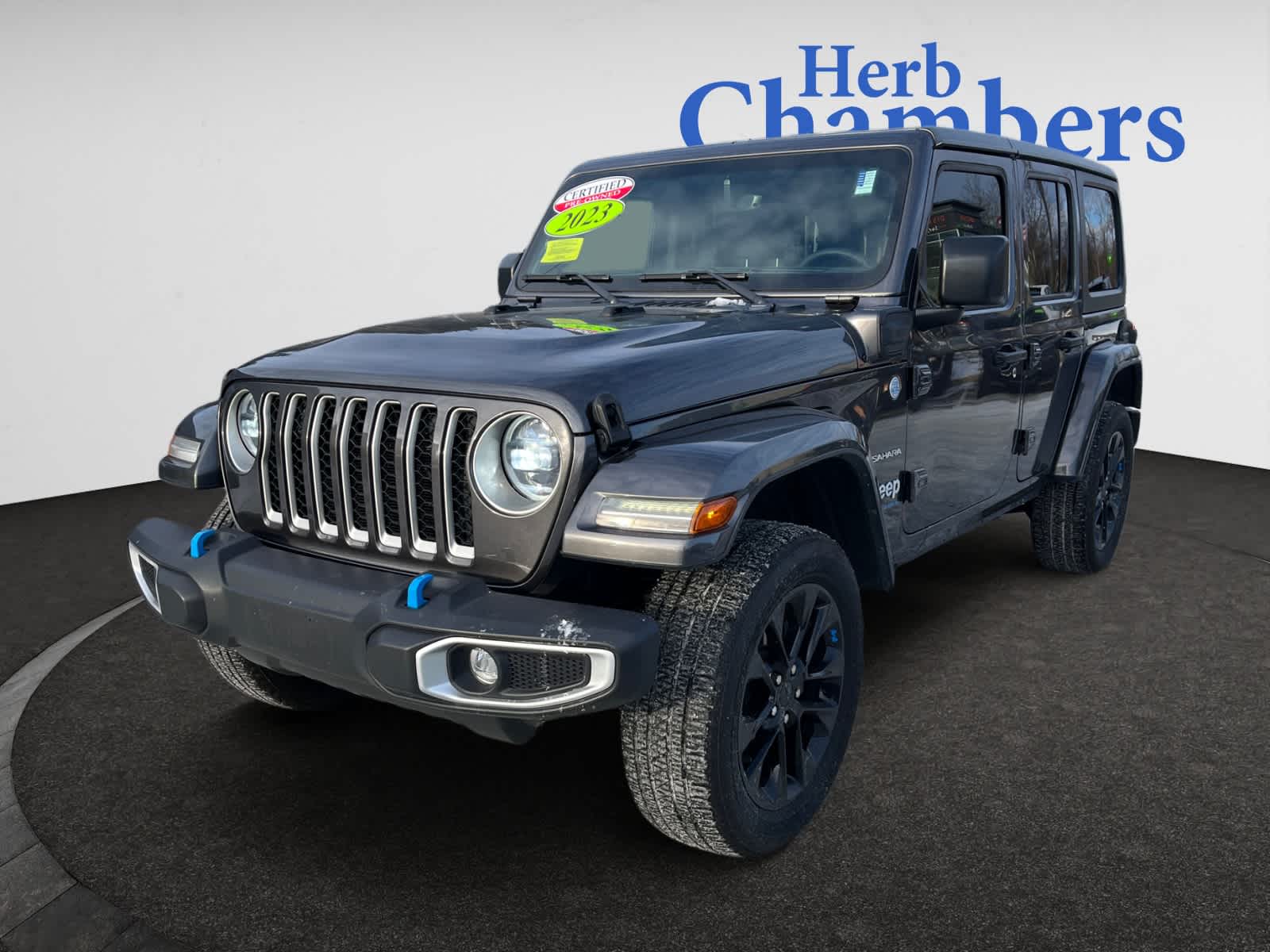 used 2023 Jeep Wrangler 4xe car, priced at $36,198